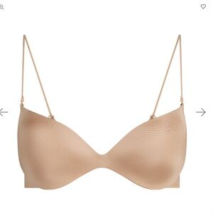 SKIMS Wireless Micro Strap Plunge Bra